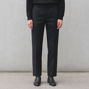 JIL SANDER Black Lightweight Wool Pants Slacks Trousers Women's Size 38 US 6